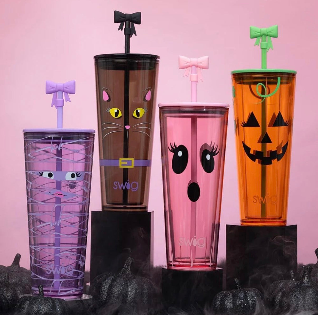 Swig Life 24oz - Halloween Cup - Boo Crew Cat