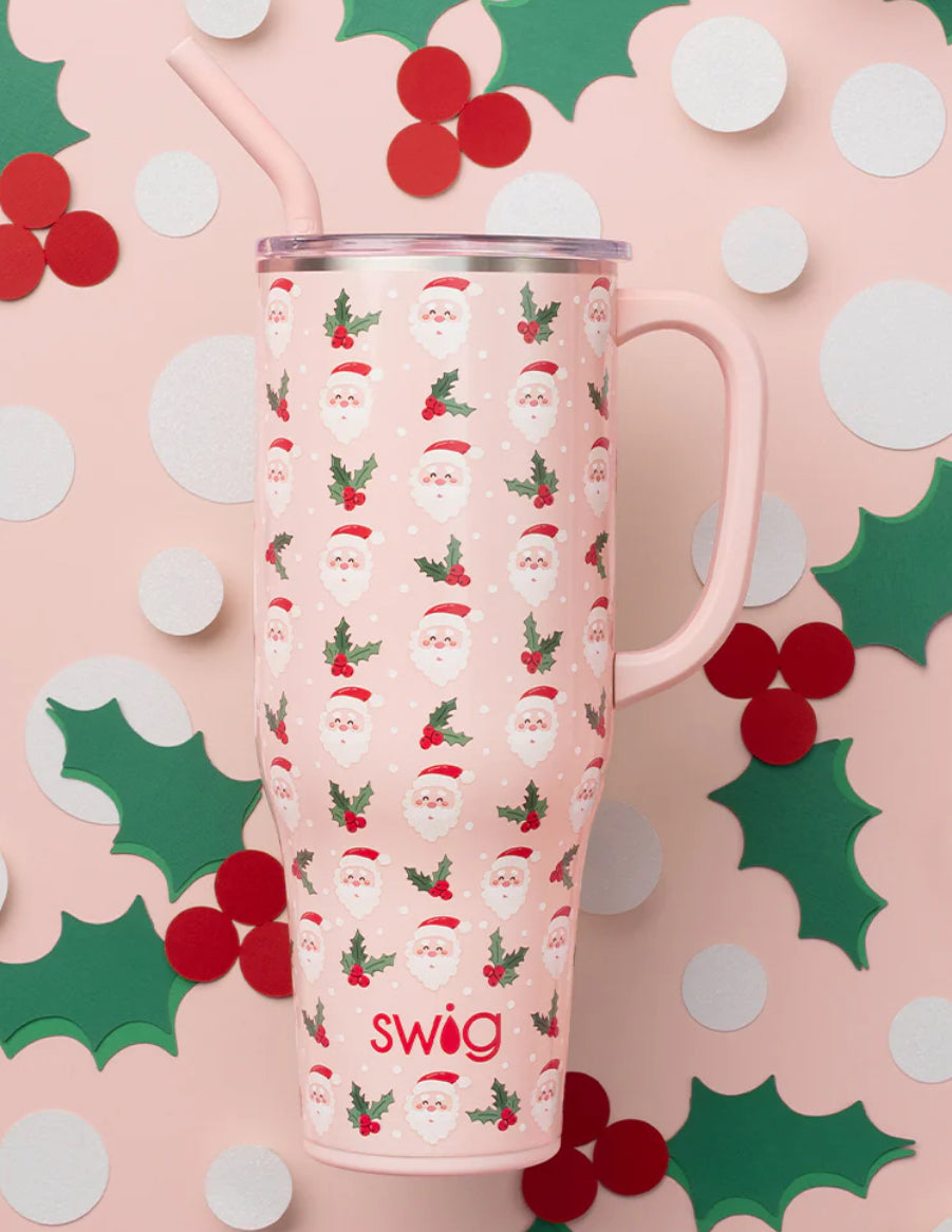 Swig Life Mega Mug 40oz - Holly Jolly
