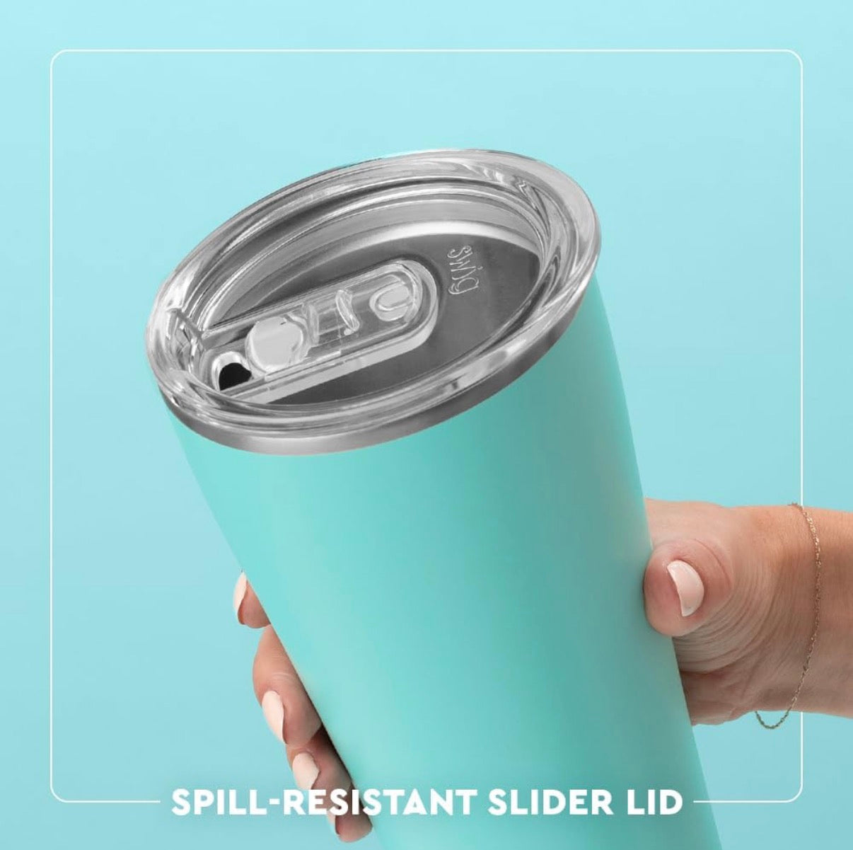 Swig Life 32oz Insulated Tumbler, Travel Coffee Tumbler with Lid, Cup Holder Friendly Travel Coffee Mug, Stainless Steel with Lid (Desert Child)
