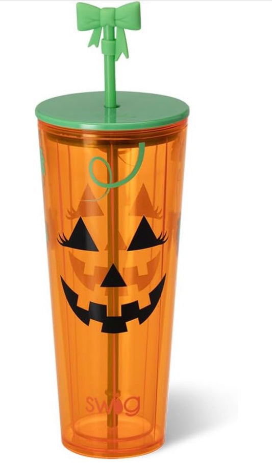 Swig Life 24oz - Halloween Cup - Boo Crew Pumpkin